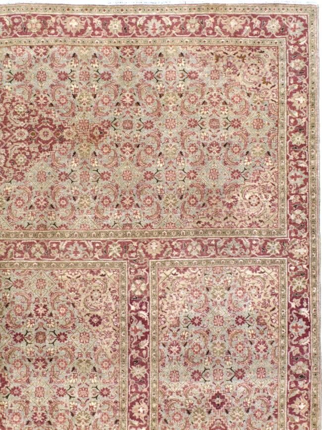 Antique Persian Tabriz Carpet, No.23047 - Galerie Shabab