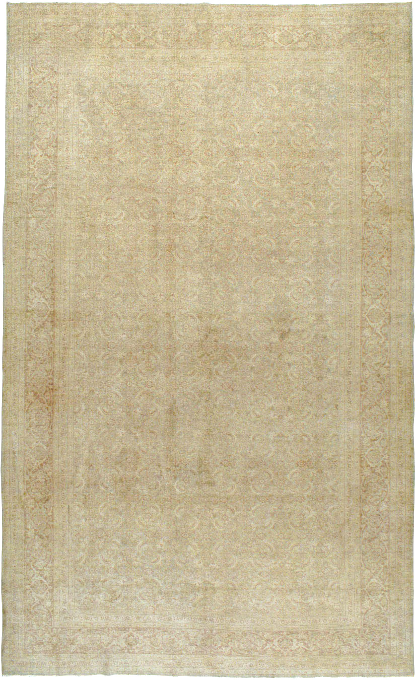 Vintage Persian Tabirz Carpet, No.23049 - Galerie Shabab