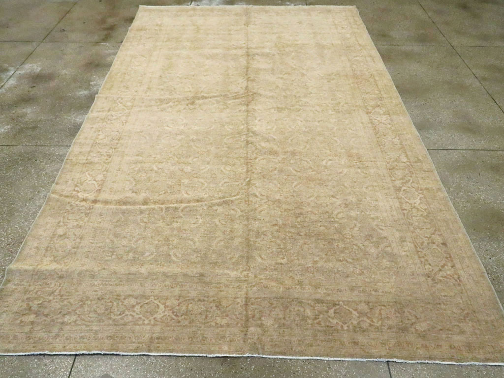 Vintage Persian Tabirz Carpet, No.23049 - Galerie Shabab