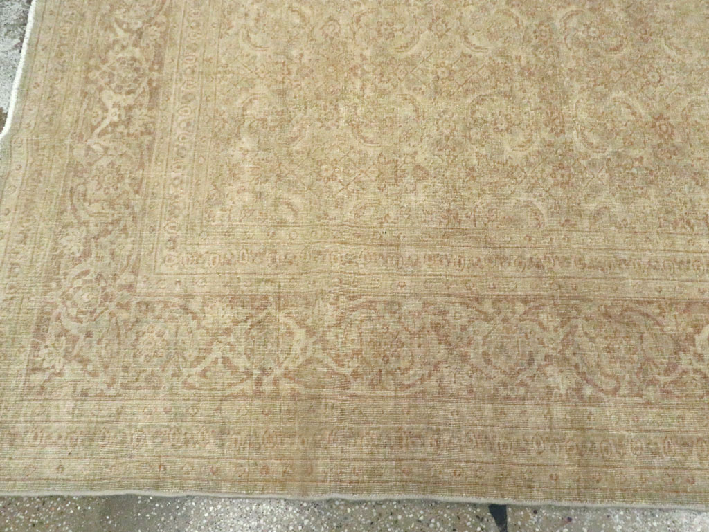 Vintage Persian Tabirz Carpet, No.23049 - Galerie Shabab