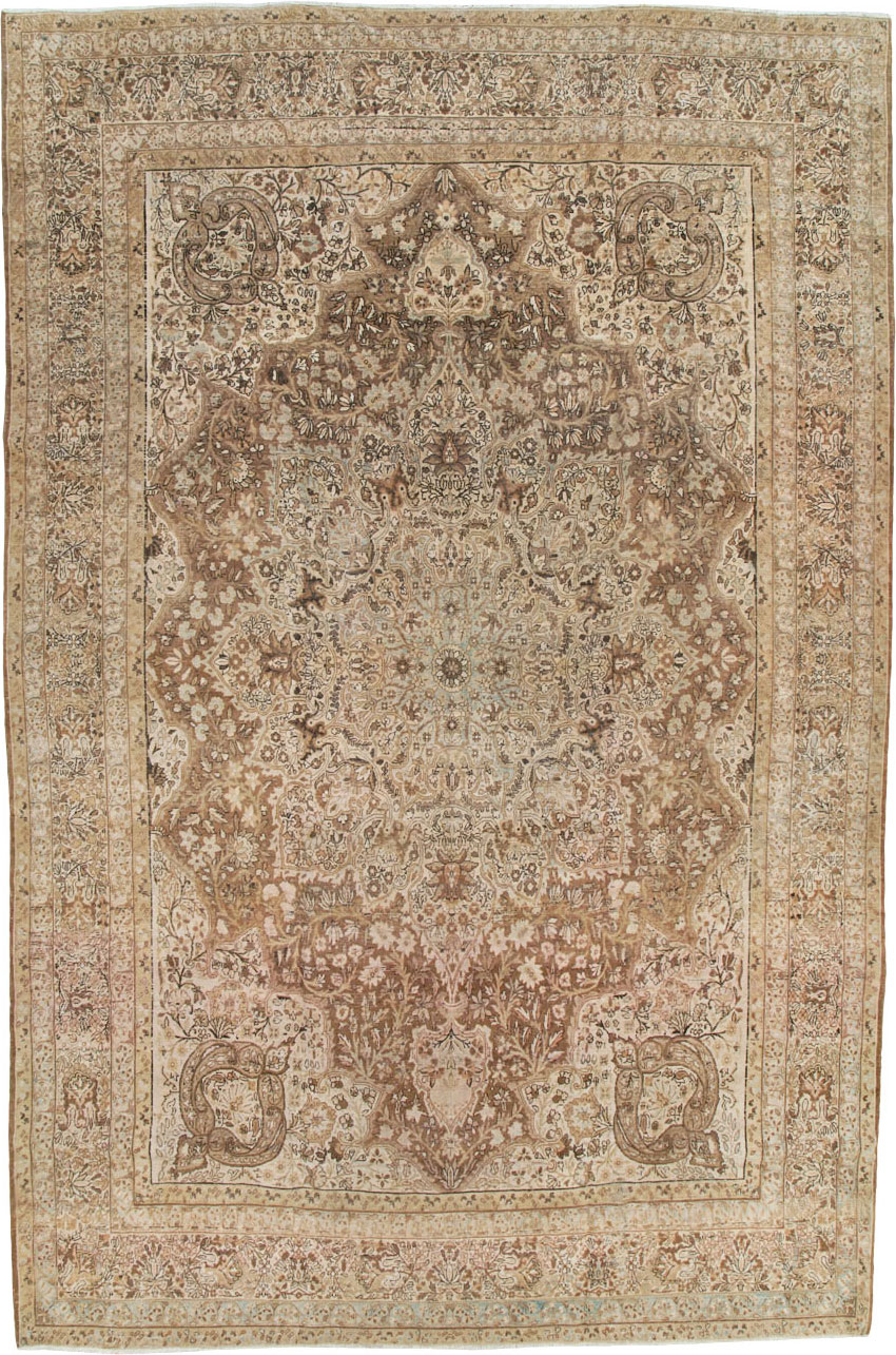 Antique Persian Lavar Kerman Carpet, No.23050 - Galerie Shabab