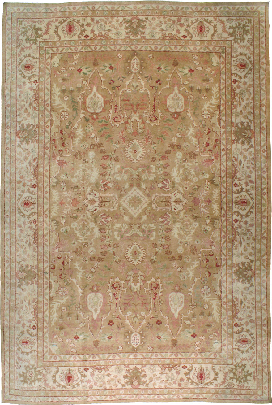 Antique Indian Agra Carpet, No.23054 - Galerie Shabab