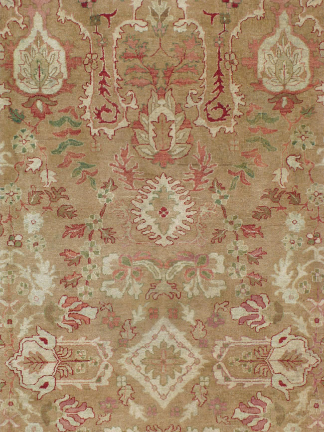 Antique Indian Agra Carpet, No.23054 - Galerie Shabab