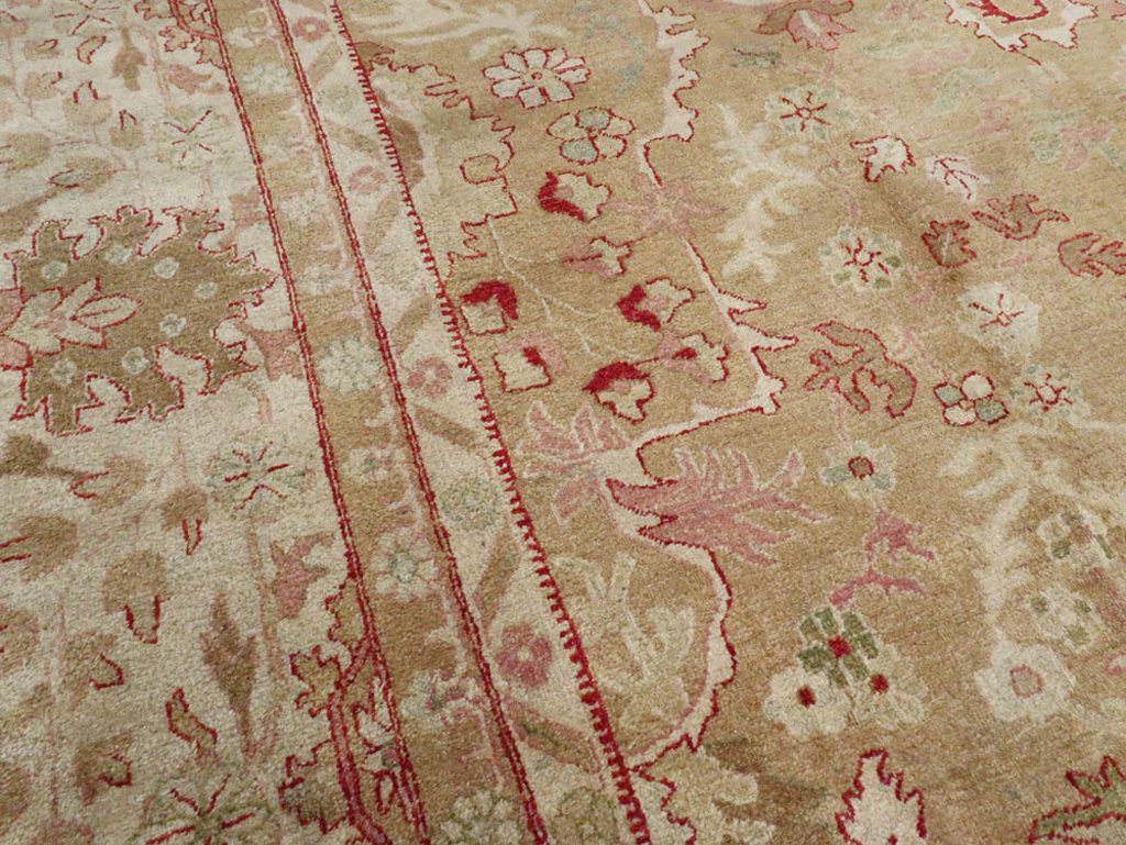 Antique Indian Agra Carpet, No.23054 - Galerie Shabab