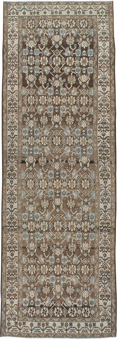 Vintage Persian Malayer Runner, No.23056 - Galerie Shabab