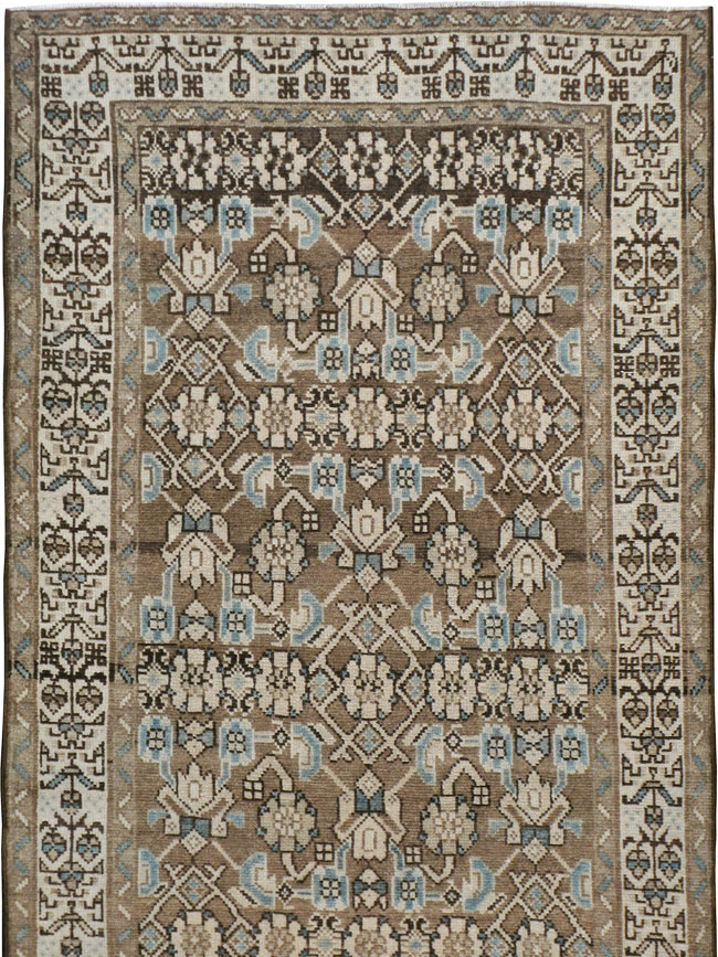 Vintage Persian Malayer Runner, No.23056 - Galerie Shabab