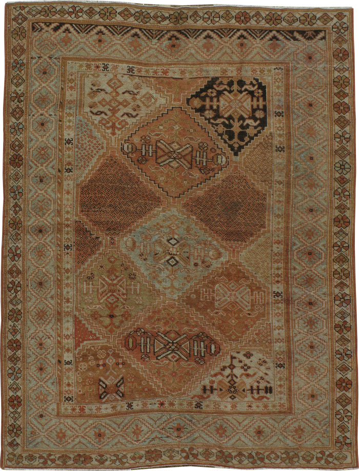 Vintage Persian Afshar Rug, No.23058 - Galerie Shabab