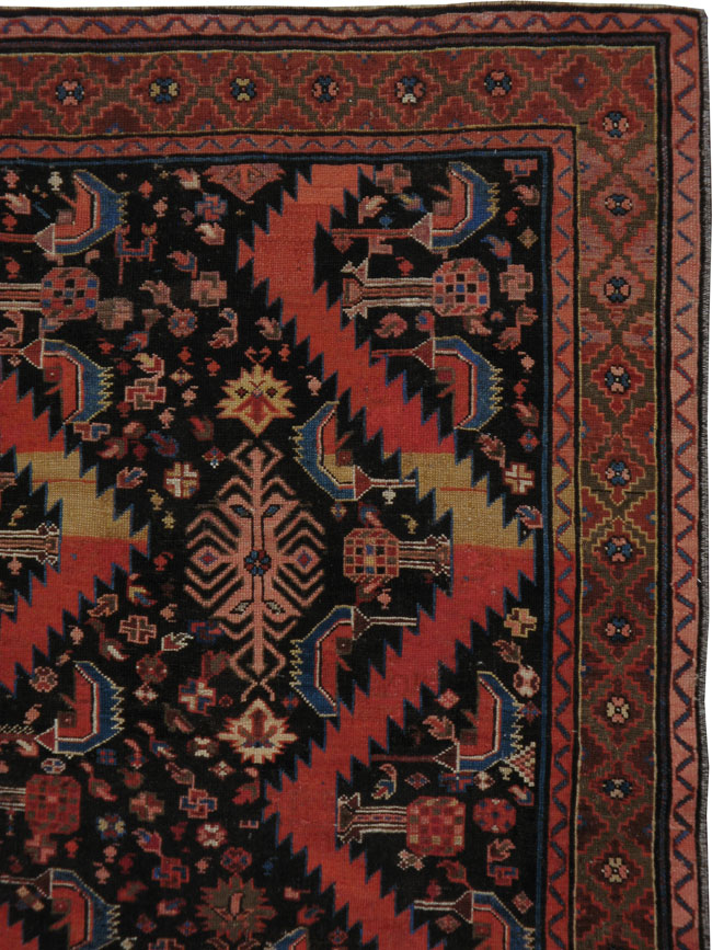 Antique Karabagh Square Carpet, No.23059 - Galerie Shabab