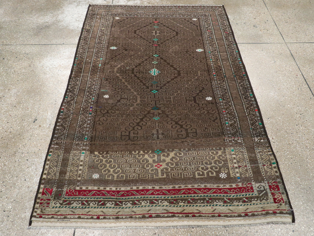 Vintage Persian Baluch Rug, No.23061 - Galerie Shabab