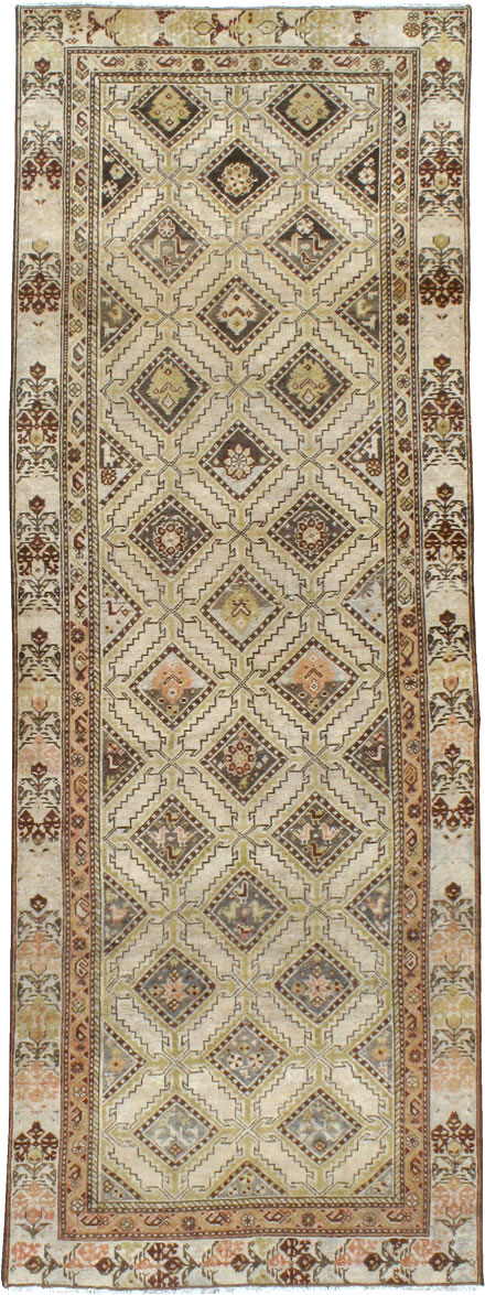 Vintage Persian Malayer Runner, No.23062 - Galerie Shabab