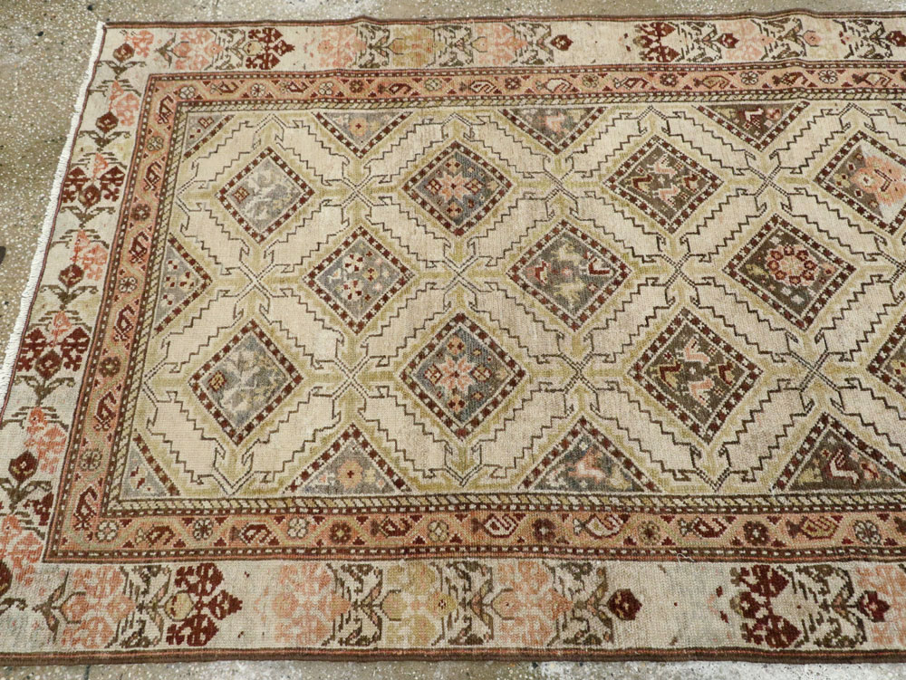 Vintage Persian Malayer Runner, No.23062 - Galerie Shabab