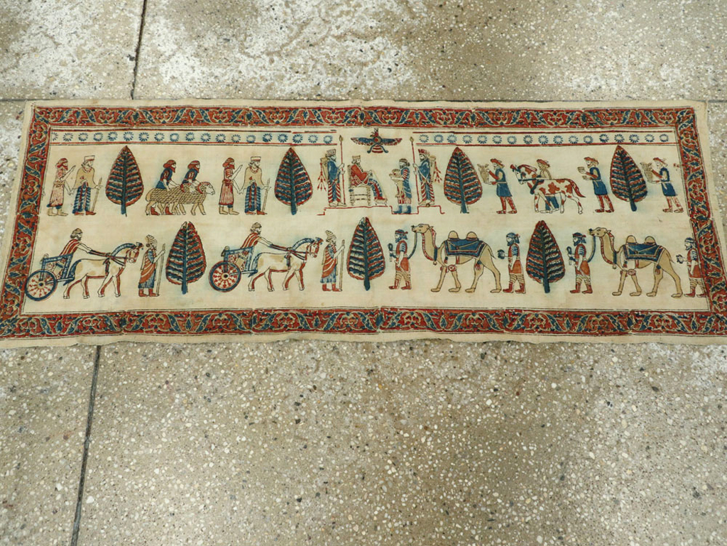 Vintage Persian Textile, No.23065 - Galerie Shabab