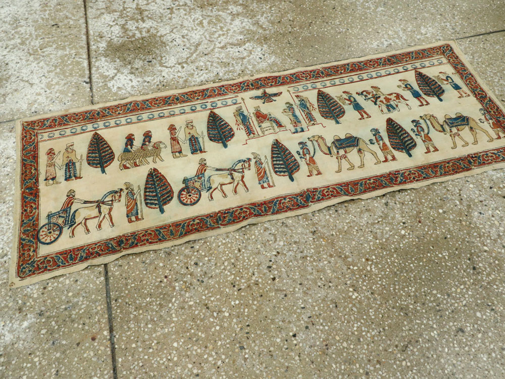 Vintage Persian Textile, No.23065 - Galerie Shabab