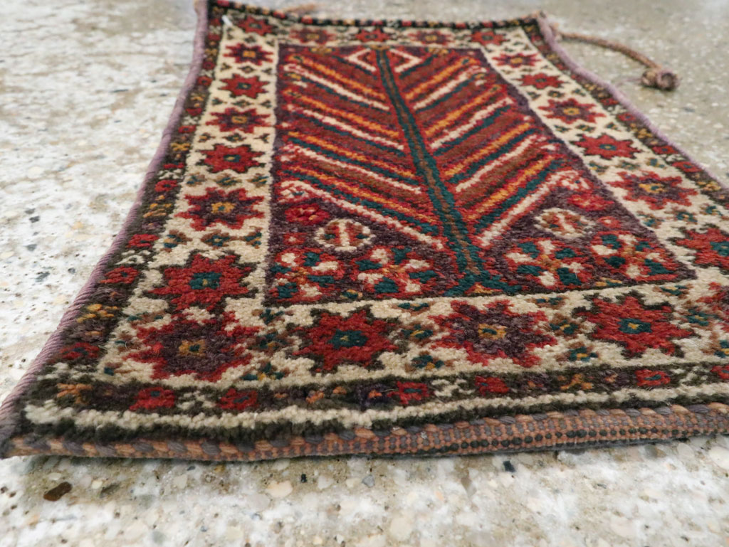 Antique Persian Bag Face, No.23066 - Galerie Shabab