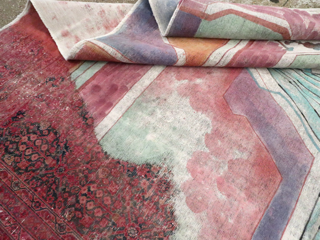 Vintage Persian Tabriz Carpet, No.23067 - Galerie Shabab