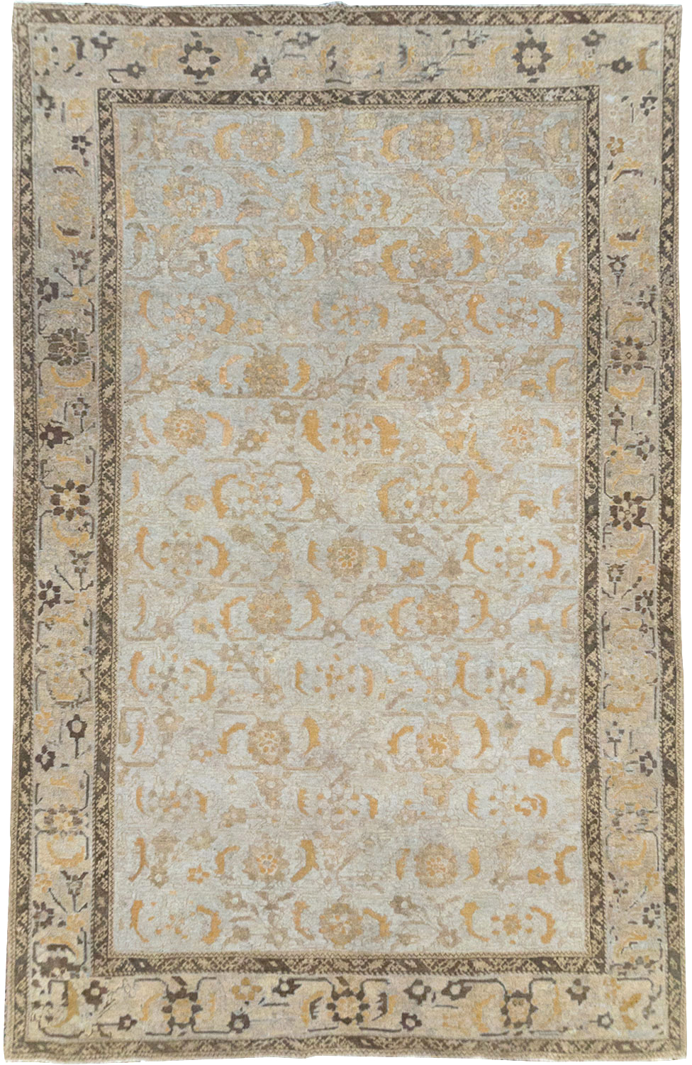 Antique Persian Malayer Room Size Carpet, No.23070 - Galerie Shabab