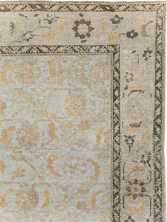 Antique Persian Malayer Room Size Carpet, No.23070 - Galerie Shabab