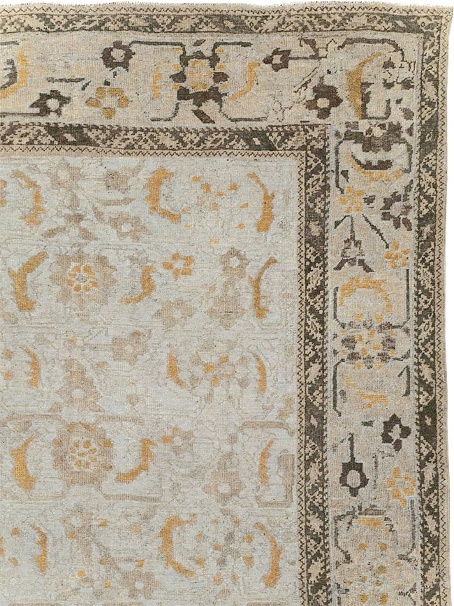 Antique Persian Malayer Room Size Carpet, No.23070 - Galerie Shabab