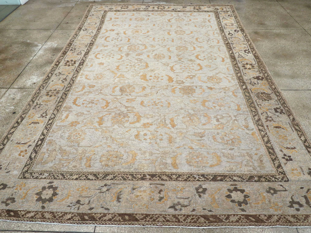 Antique Persian Malayer Room Size Carpet, No.23070 - Galerie Shabab