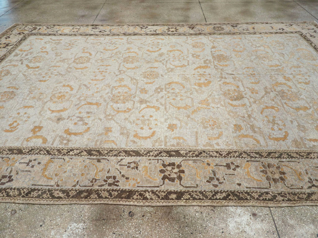 Antique Persian Malayer Room Size Carpet, No.23070 - Galerie Shabab