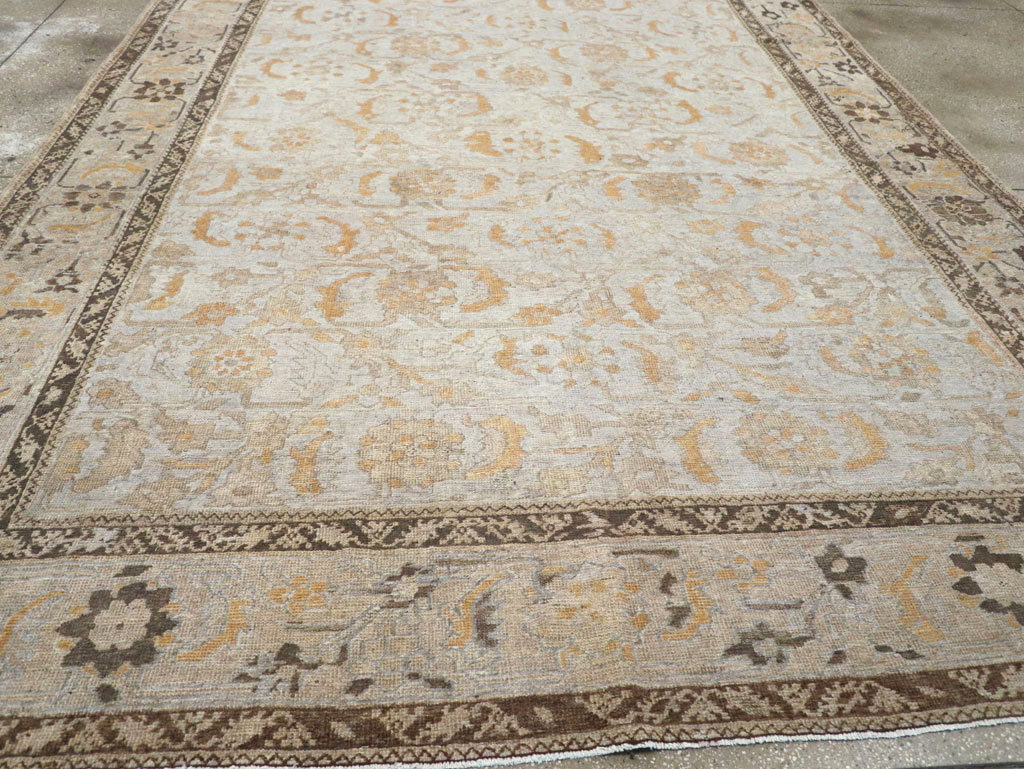 Antique Persian Malayer Room Size Carpet, No.23070 - Galerie Shabab