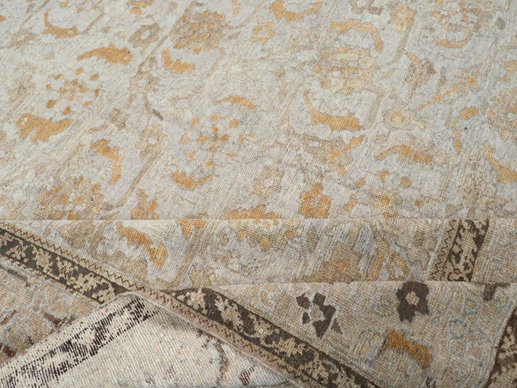 Antique Persian Malayer Room Size Carpet, No.23070 - Galerie Shabab