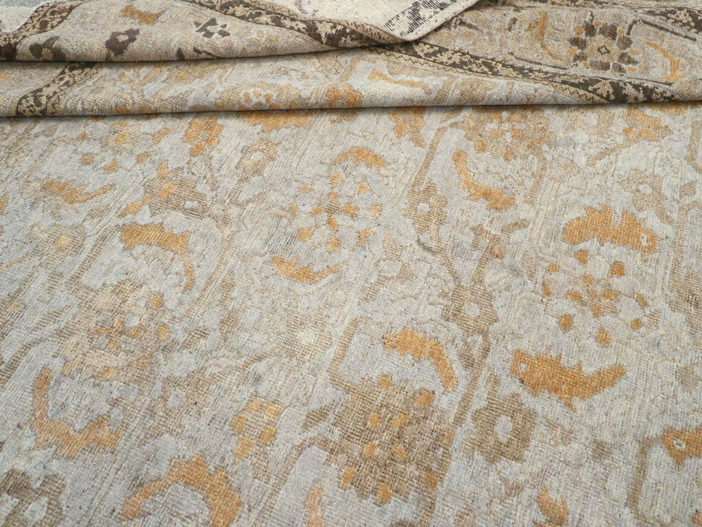 Antique Persian Malayer Room Size Carpet, No.23070 - Galerie Shabab