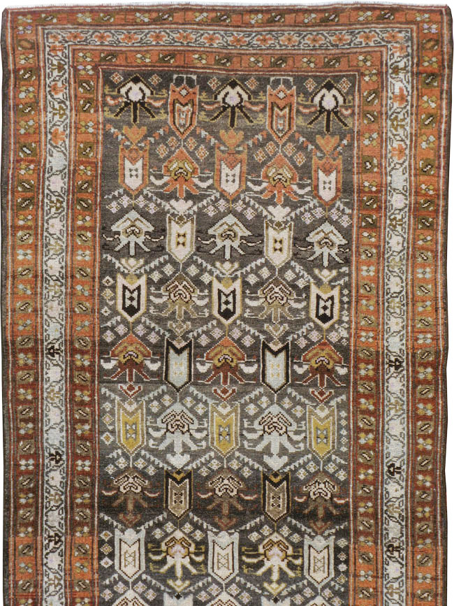 Vintage Persian Malayer Runner, No.23076 - Galerie Shabab