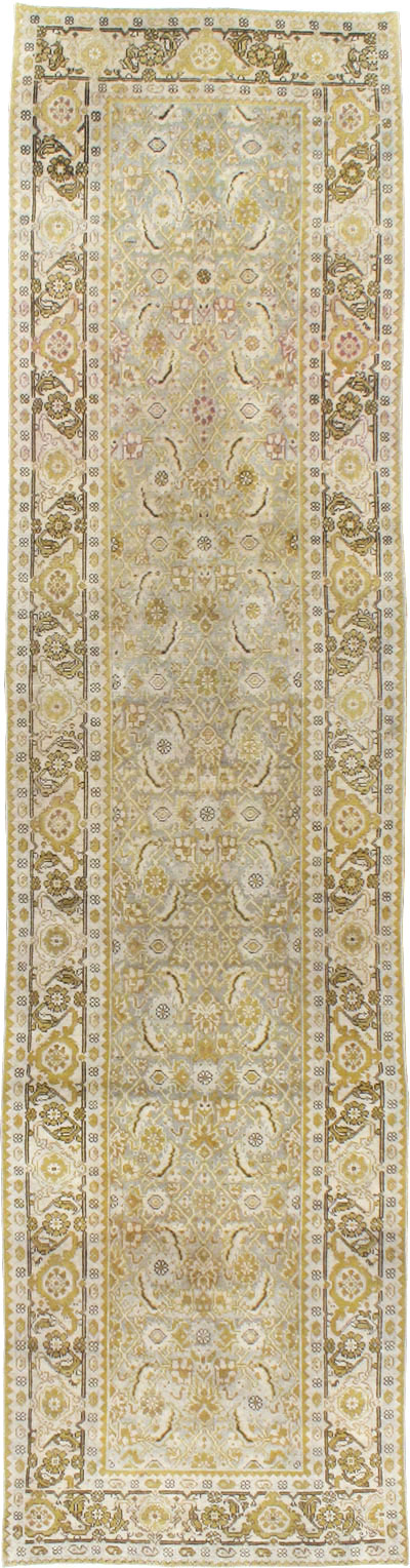 Vintage Persian Malayer Runner, No.23077 - Galerie Shabab