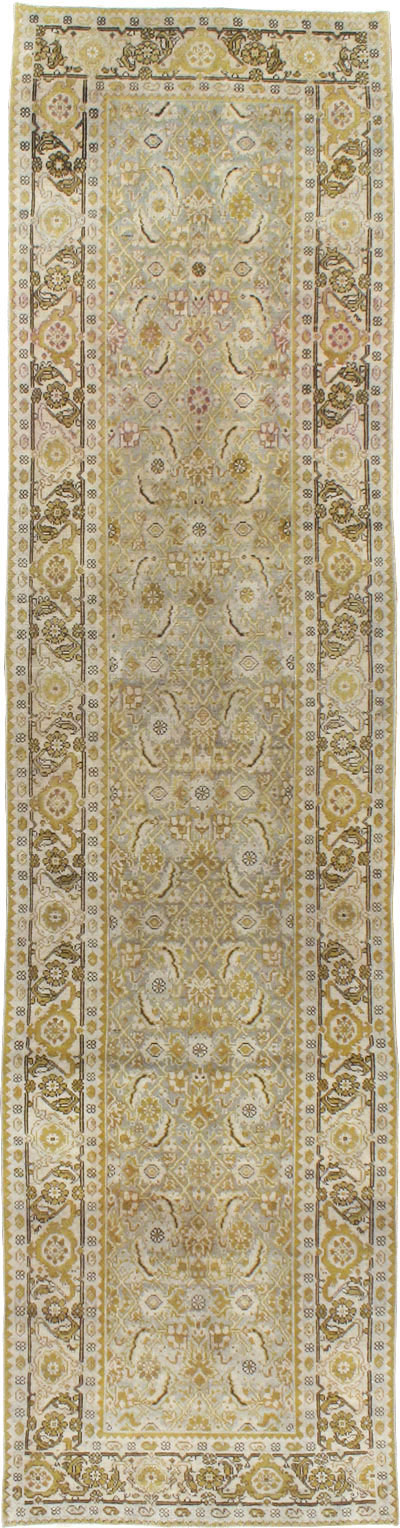 Vintage Persian Malayer Runner, No.23077 - Galerie Shabab