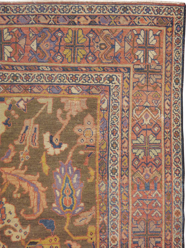 Antique Persian Mahal Carpet, No.23079 - Galerie Shabab