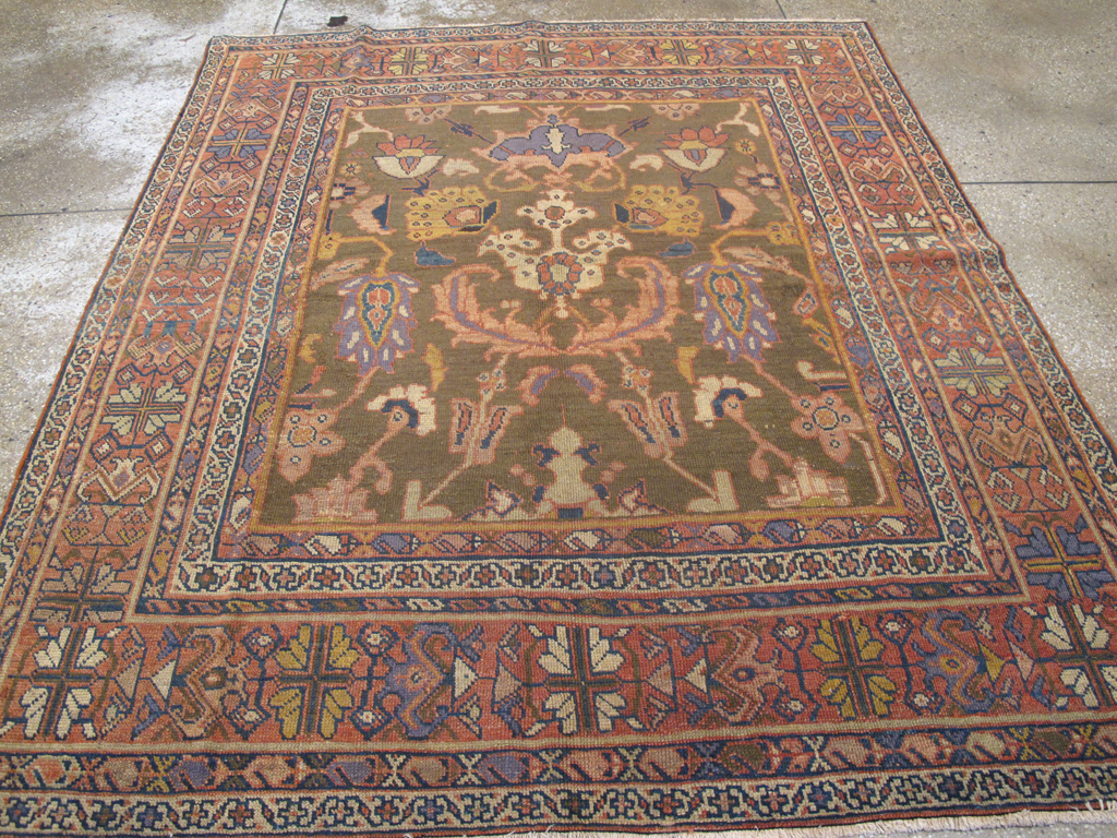 Antique Persian Mahal Carpet, No.23079 - Galerie Shabab