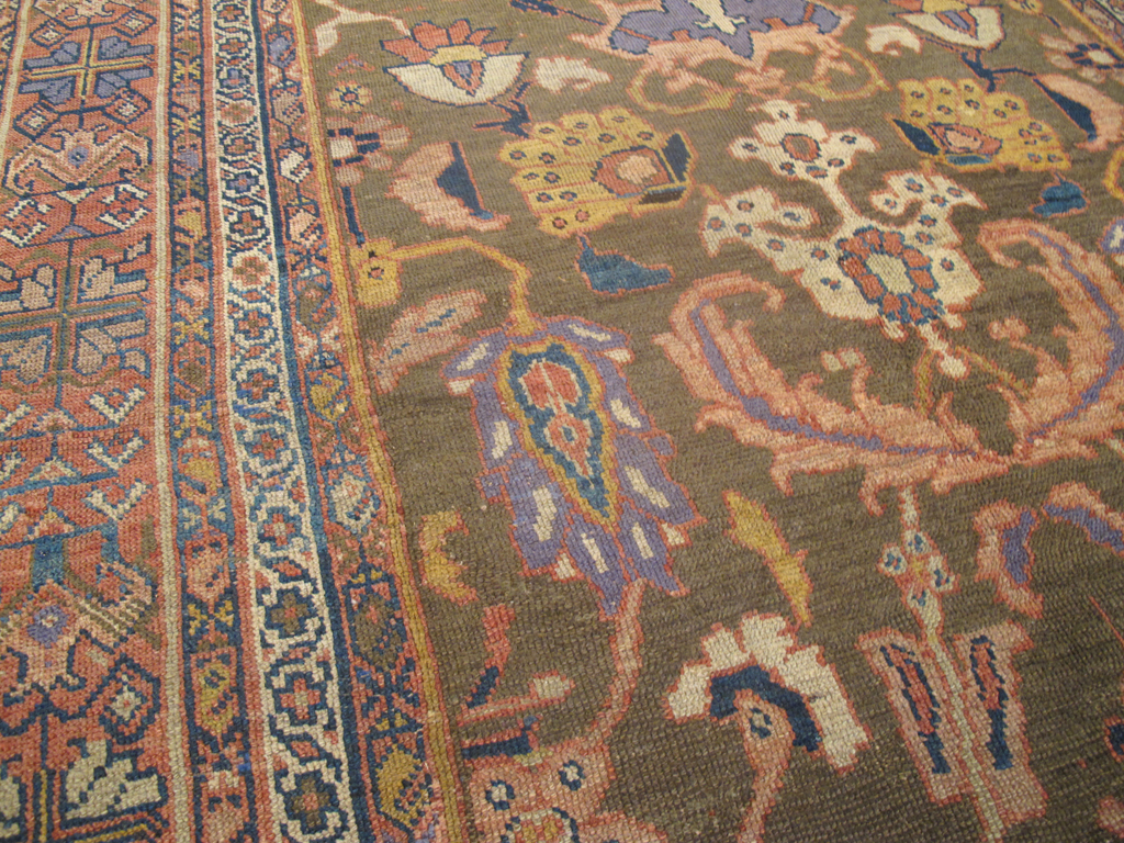 Antique Persian Mahal Carpet, No.23079 - Galerie Shabab