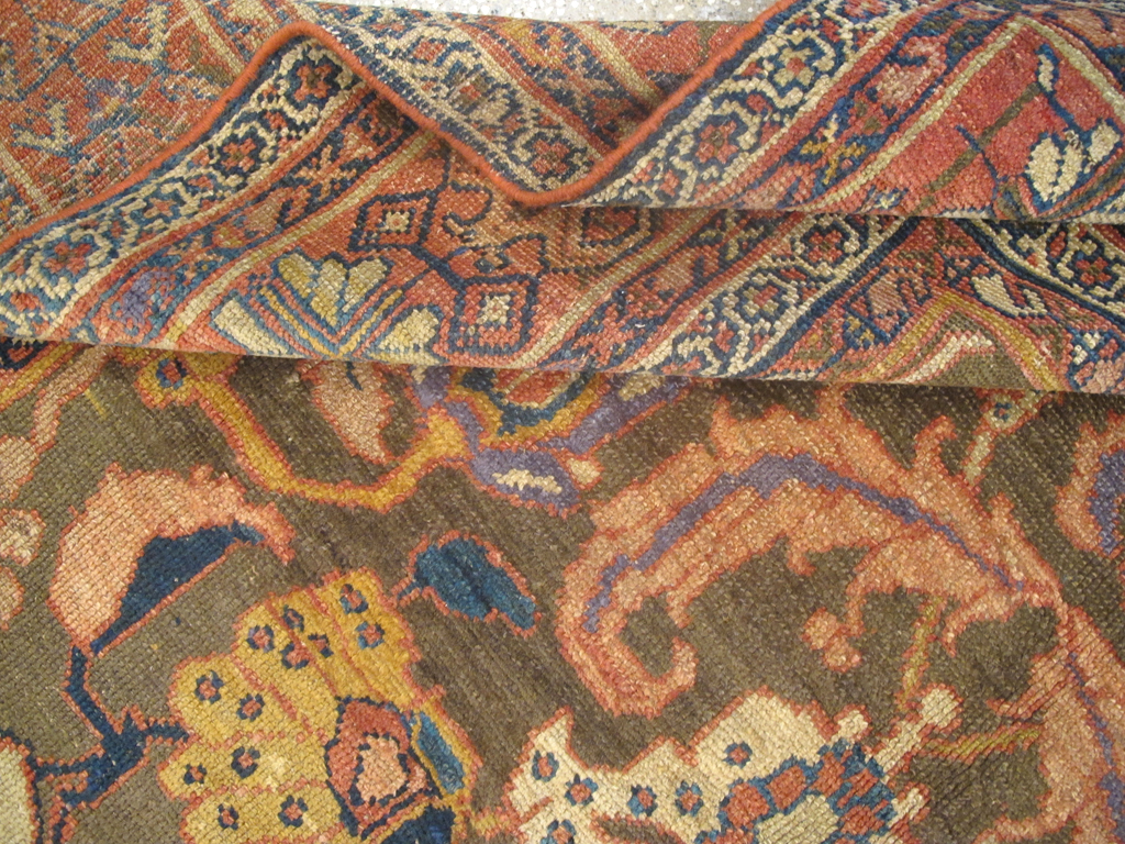Antique Persian Mahal Carpet, No.23079 - Galerie Shabab