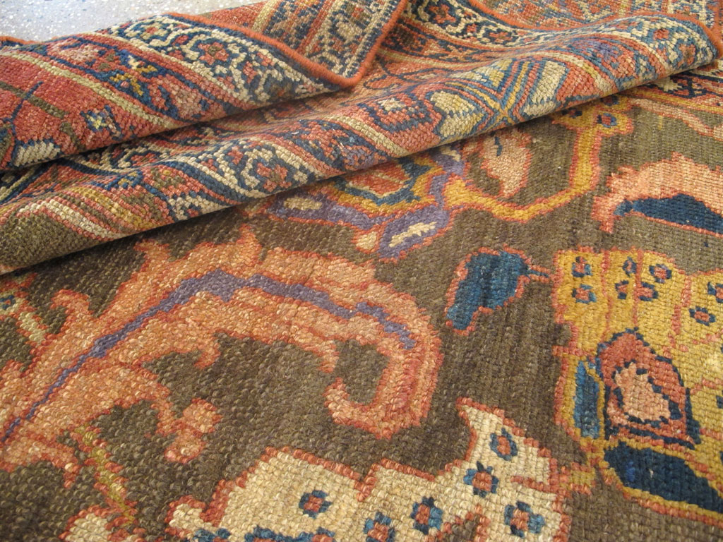 Antique Persian Mahal Carpet, No.23079 - Galerie Shabab