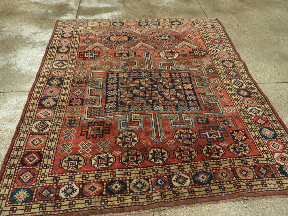 Antique Persian Kurdish Rug, No.23081 - Galerie Shabab