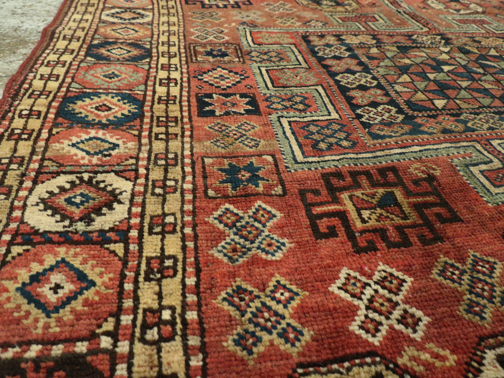 Antique Persian Kurdish Rug, No.23081 - Galerie Shabab