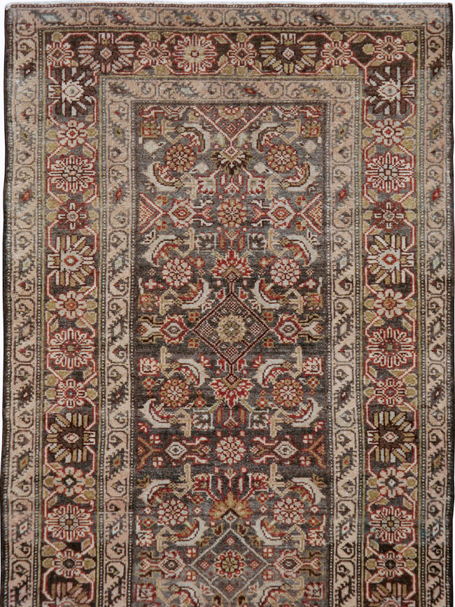 Vintage Persian Malayer Runner, No.23087 - Galerie Shabab