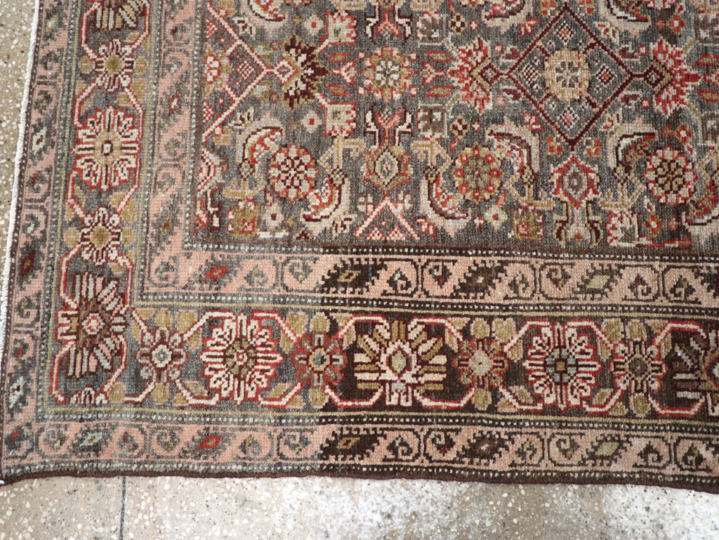 Vintage Persian Malayer Runner, No.23087 - Galerie Shabab