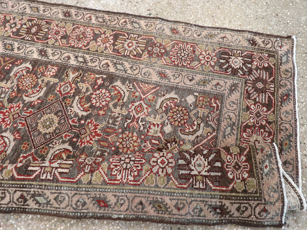 Vintage Persian Malayer Runner, No.23087 - Galerie Shabab