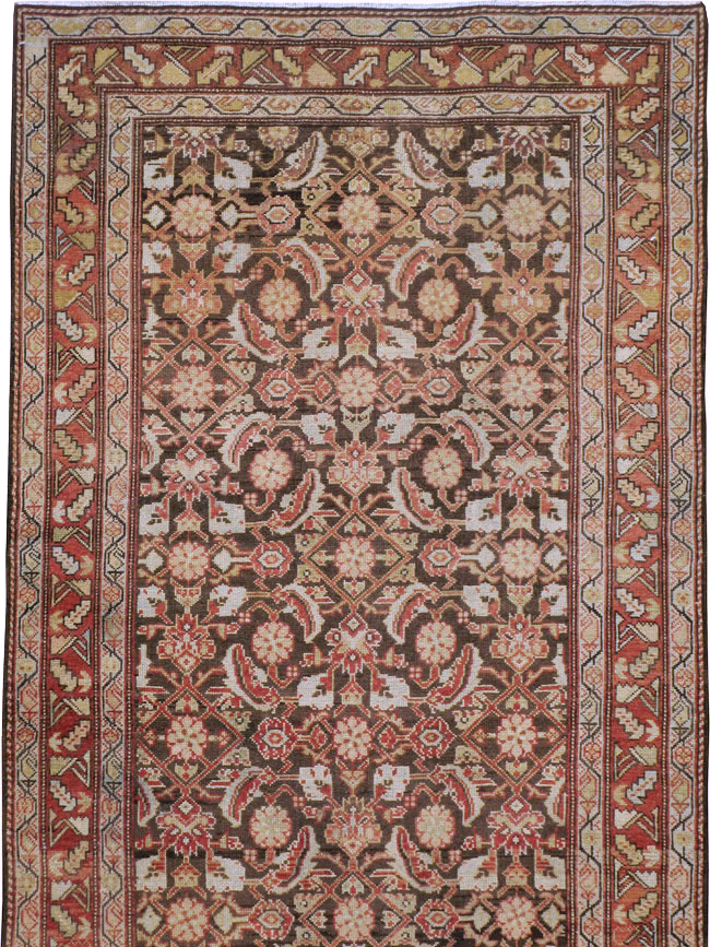 Vintage Persian Malayer Runner, No.23089 - Galerie Shabab