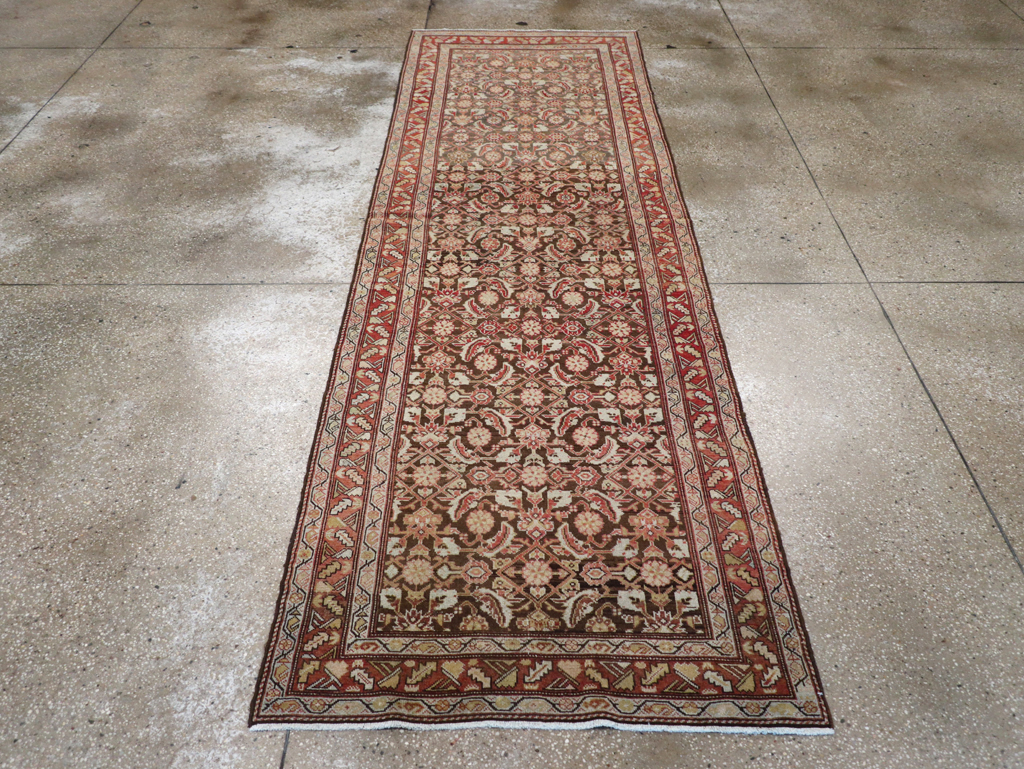 Vintage Persian Malayer Runner, No.23089 - Galerie Shabab