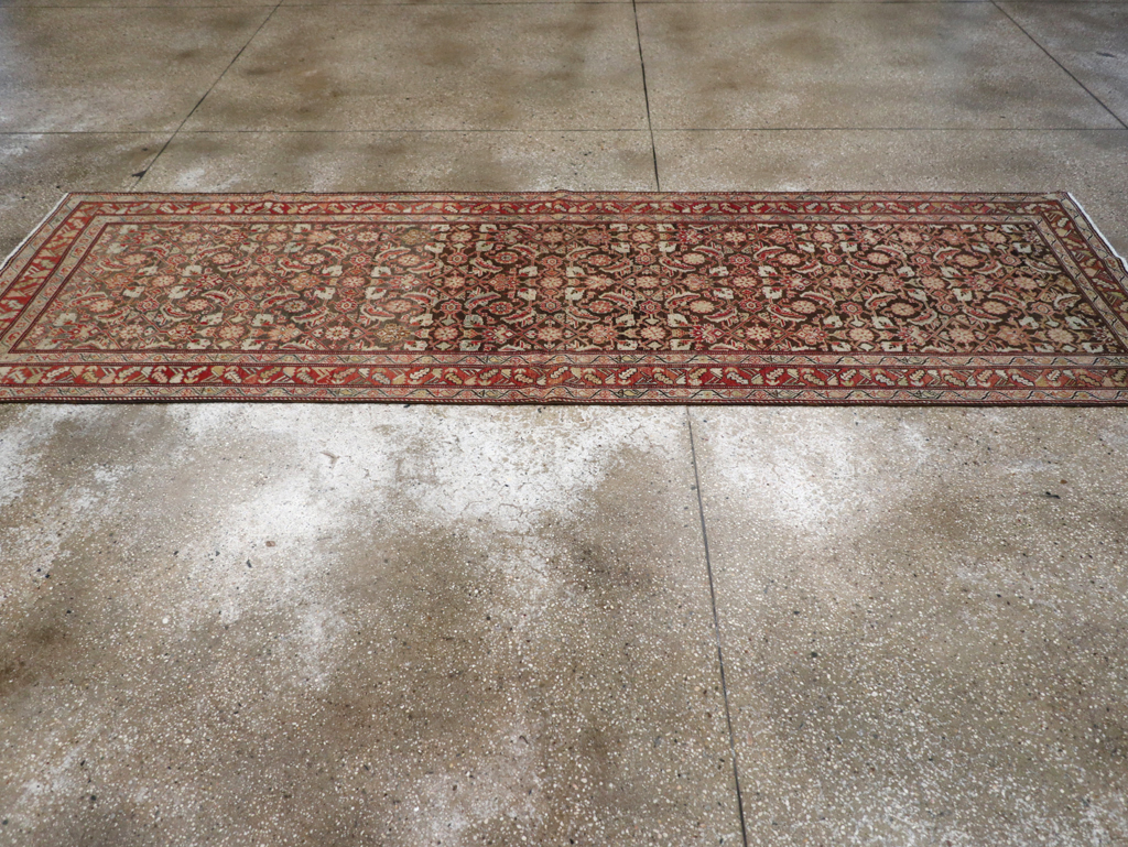 Vintage Persian Malayer Runner, No.23089 - Galerie Shabab