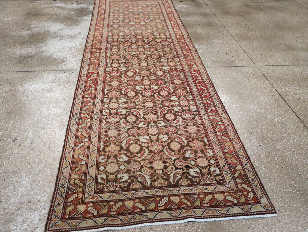 Vintage Persian Malayer Runner, No.23089 - Galerie Shabab