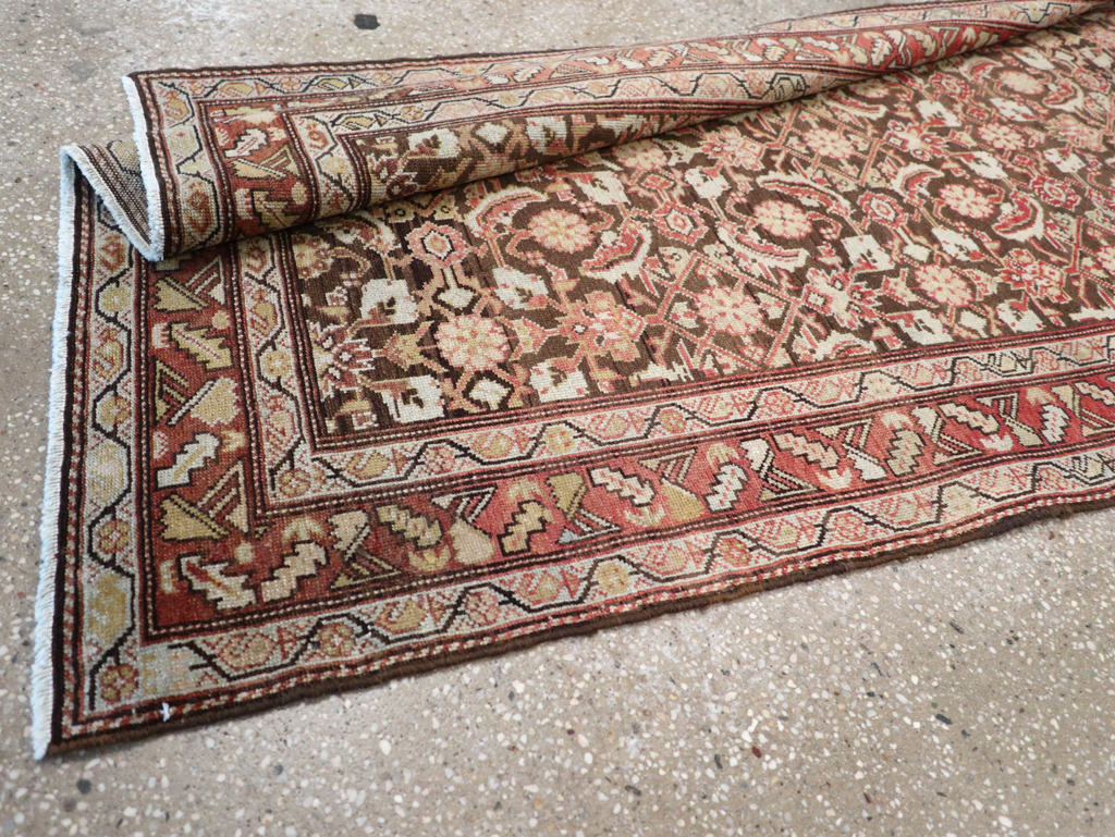 Vintage Persian Malayer Runner, No.23089 - Galerie Shabab