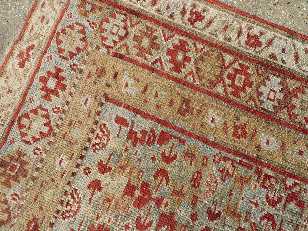 Antique Persian Kurdish Rug, No.23095 - Galerie Shabab