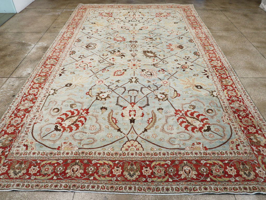 Antique Persian Tabriz Carpet, No.23099 - Galerie Shabab
