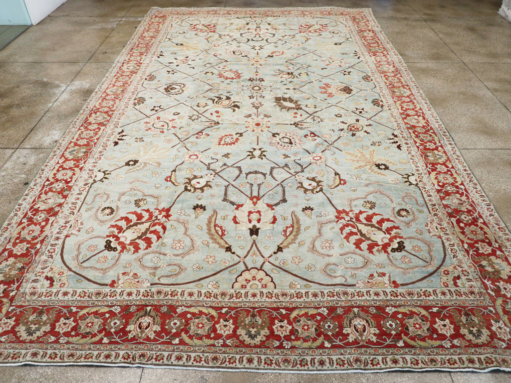 Antique Persian Tabriz Carpet, No.23099 - Galerie Shabab