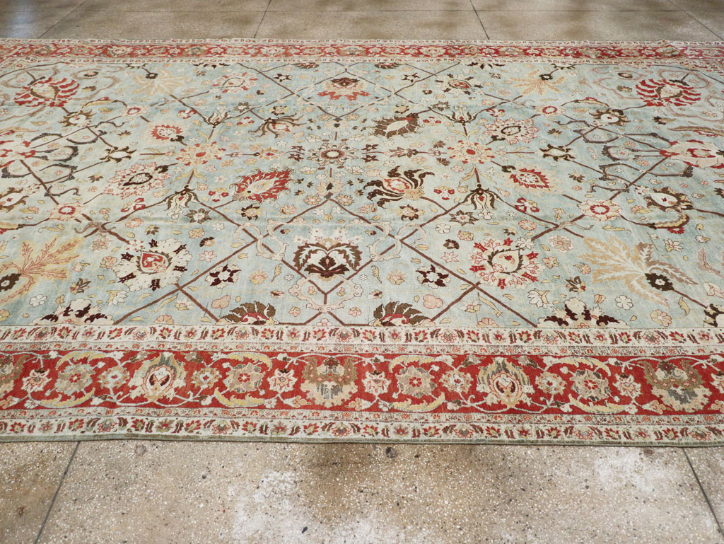 Antique Persian Tabriz Carpet, No.23099 - Galerie Shabab