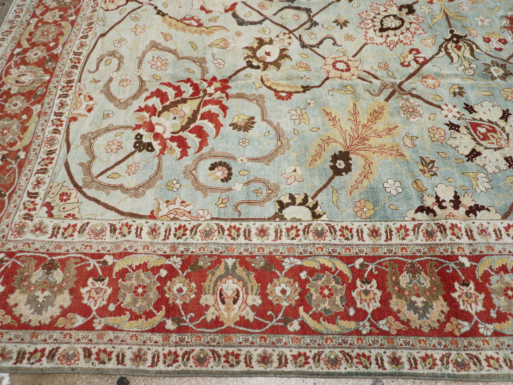 Antique Persian Tabriz Carpet, No.23099 - Galerie Shabab